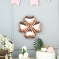 thumbnail image 1 of BalsaCircle 10 Rose Gold 15" Clover Mylar Foil Plain Balloons Wedding Decorations, 1 of 6