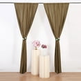 thumbnail image 1 of Balsa Circle 10 feet x 10 feet Polyester Professional Backdrop Curtains Taupe, 1 of 8
