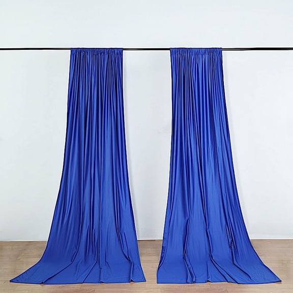 Balsa Circle 10 feet x 10 feet Polyester Professional Backdrop Curtains Royal Blue