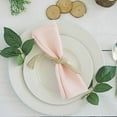 thumbnail image 1 of BalsaCircle 100 Pieces 20" Blush Polyester Napkins Wedding Kitchen, 1 of 4