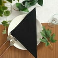 thumbnail image 1 of Balsa Circle 100 Pieces 20" x 20" Black Premium Velvet Napkins Home, 1 of 7