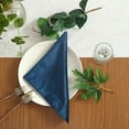 thumbnail image 1 of Balsa Circle 100 Pieces 20" x 20" Navy Blue Premium Velvet Napkins Linens, 1 of 8
