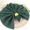 thumbnail image 1 of Balsa Circle 100 Pieces Hunter Green 20" Premium Polyester Dinner Napkins, 1 of 8