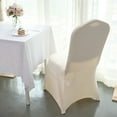 thumbnail image 1 of BalsaCircle 100 Rose Gold Spandex Stretchable Banquet Solid Chair Covers Slipcovers, 1 of 8