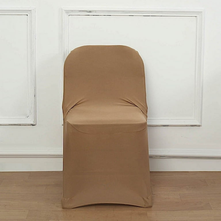 Taupe chair covers clearance