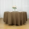 thumbnail image 1 of BalsaCircle 108" Round Polyester Tablecloth Wedding Table Linens Taupe, 1 of 8