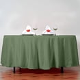 thumbnail image 1 of BalsaCircle 108" Round Polyester Tablecloth Wedding Table Linens Willow Green, 1 of 5