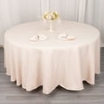 thumbnail image 1 of BalsaCircle 108" Round Premium Polyester Tablecloth Wedding Table Linens Blush, 1 of 8