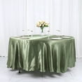 thumbnail image 1 of BalsaCircle 108" Round Satin Tablecloth Eucalyptus Green Round Table Linen, 1 of 8