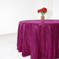 thumbnail image 1 of BalsaCircle 108" Sequin Round Tablecloth Fuchsia, 1 of 9
