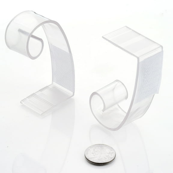 BalsaCircle 12 Clear 3" Plastic Table Skirt Clips Party Events Decorations Kitchen Dining