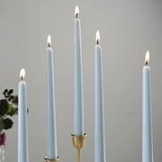 BalsaCircle 12 Dusty Blue 10" Premium Taper Candles Centerpiece Home Decorations