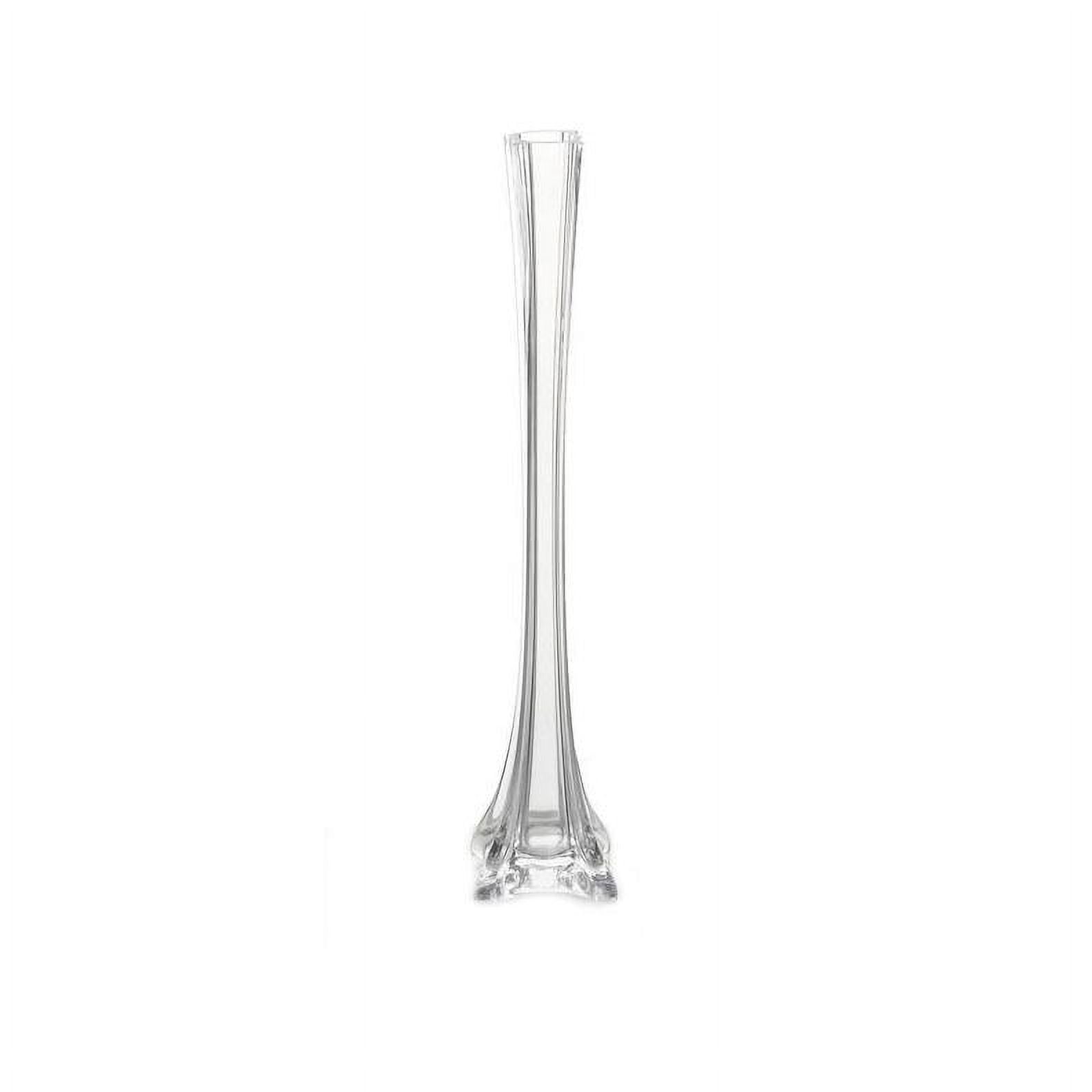 20 Inch Eiffel Tower Vases  Glass Tower Vase - Events Wholesale