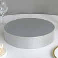 thumbnail image 1 of BalsaCircle 12" Silver Round Metal Pedestal Cake Stand with Rhinestones Party Display Dessert Riser Pedestal, 1 of 8