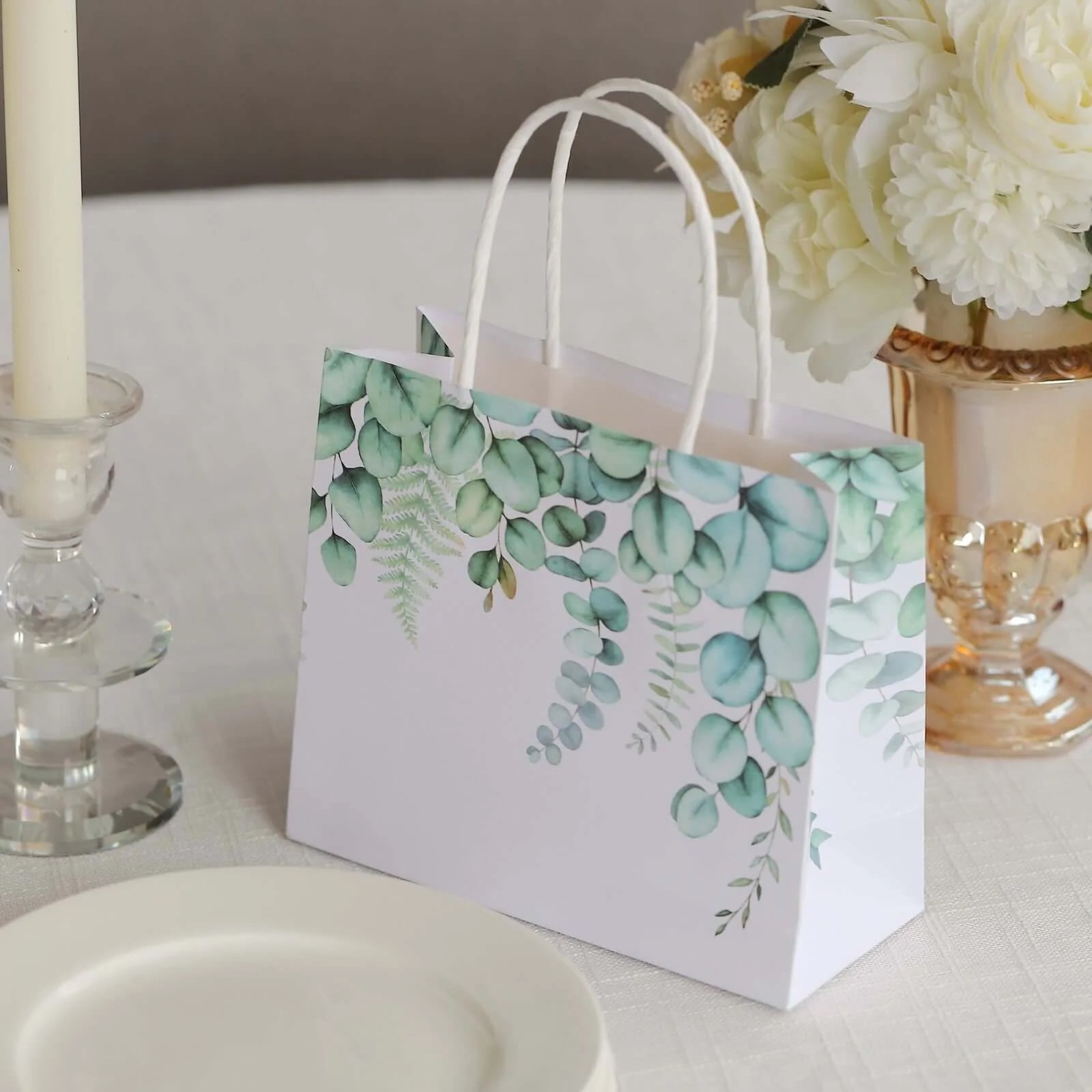 Design By Violet Fluer Beautiful Floral Paper Gift Bag With Butterfly - View #10
