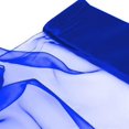 thumbnail image 1 of BalsaCircle 12" x 10 yards Royal Blue Chiffon Fabric Bolt Wedding Favors Sewing Craft, 1 of 6