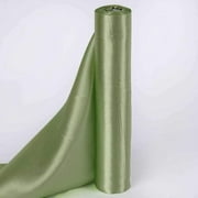 BalsaCircle 12" x 10 yards Satin Fabric Put-up Wedding Decor Sage Green