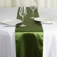 thumbnail image 1 of Balsa Circle 10 Pieces 12" x 108" Willow Green Satin Table Runners Table Top Party Linens, 1 of 4