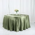 thumbnail image 1 of BalsaCircle 120" Round Satin Tablecloth Eucalyptus Sage Green, 1 of 7