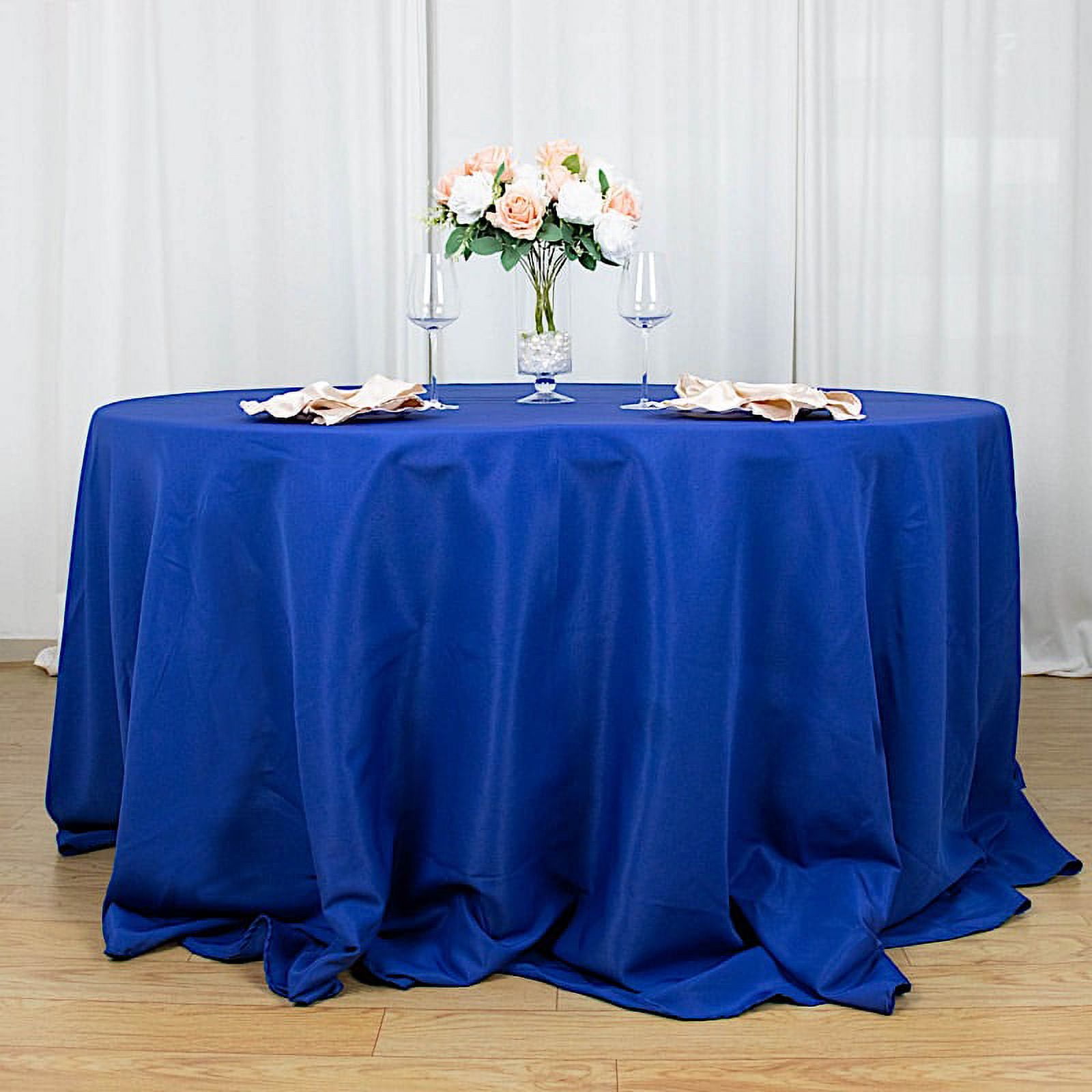 Royal 2024 blue tablecloth