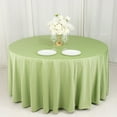 thumbnail image 1 of BalsaCircle 132 in Sage Green Scuba Polyester Round Tablecloth Party Linens Events Reception Decorations Supplies, 1 of 8