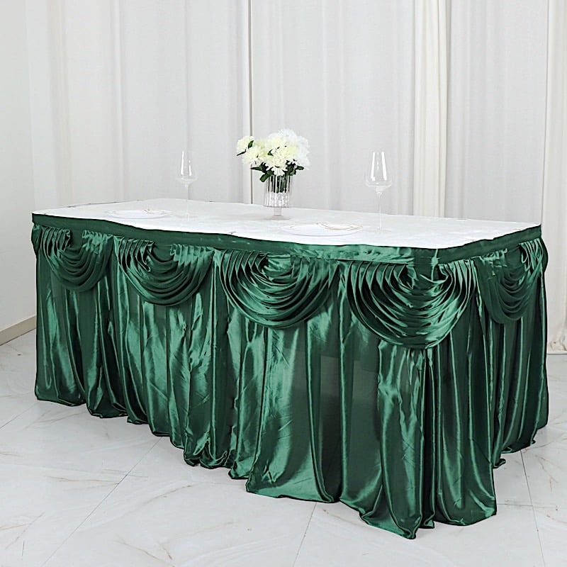 Thickened Gold Velvet Table Skirt Hotel Meeting Buffet Event Exhibition  Sign-in Table Skirting Table Cover Customized Size - Table Skirt -  AliExpress