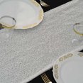 thumbnail image 1 of Balsa Circle 14 x 108" Sequined Table Runner White, 1 of 5