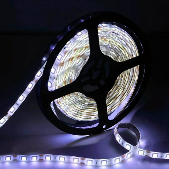BalsaCircle 16.4 feet White 300 RGB Waterproof LED Strip Lights Outdoor Lighting Wedding Party