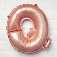 thumbnail image 1 of BalsaCircle 16" Rose Gold Letter Q Mylar Foil Plain Balloon Wedding Party Decor, 1 of 4