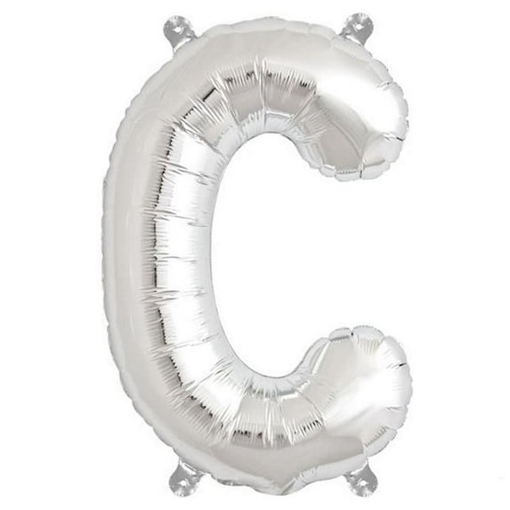 BalsaCircle 16" Silver Mylar Foil Plain Balloon Wedding Party Event Party Decoration