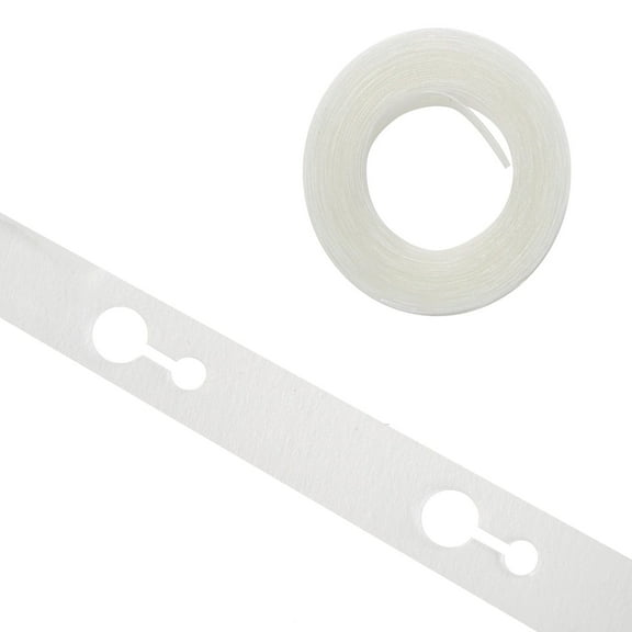 BalsaCircle 16 feet Clear Plain Balloon Strip Arch Decorations Tool Party Wedding Reception