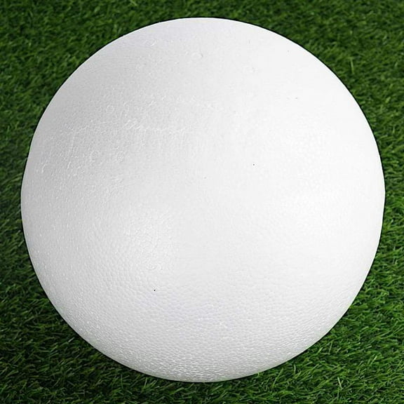 Balsa Circle 2 Pieces 10" Crafts Foam Balls White