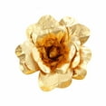 thumbnail image 1 of BalsaCircle 2 Pieces 20" Gold Artificial Large Roses Flowers Wall Backdrop Party Decorations, 1 of 6