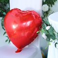 thumbnail image 1 of BalsaCircle 2 Red Hearts 15" Mylar Foil Plain Balloons Wedding Event Birthday Decorations, 1 of 5
