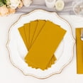 thumbnail image 1 of BalsaCircle 20 Gold Rectangular 17x12" Disposable Airlaid Paper Dinner Table Napkins Party Events Decorations, 1 of 8