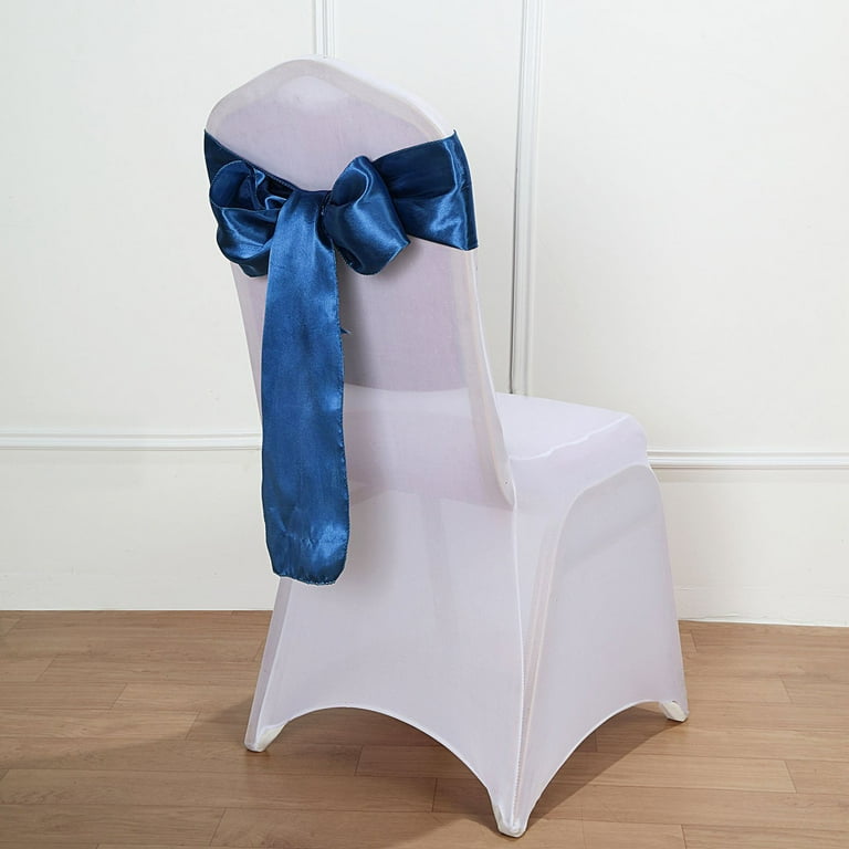 Navy blue chair sashes new arrivals