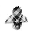 thumbnail image 1 of Balsa Circle 20 Pieces 15" x 15" Black White Gingham Checkered Polyester Napkins, 1 of 7