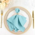 thumbnail image 1 of BalsaCircle 20 Pieces 17" Blue Polyester Luncheon Napkins Wedding, 1 of 8