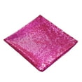 thumbnail image 1 of BalsaCircle 20 Pieces 20" Fuchsia Sequins Napkins Wedding Decorating Tablecloths Holiday Dinner Party Table Decorations, 1 of 4