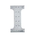 thumbnail image 1 of BalsaCircle 20" Silver I Marquee Letter Warm White LED Lighted Sign Metal Finish Event Party, 1 of 8