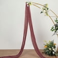 thumbnail image 1 of Balsa Circle 20 feet Mauve Cotton Cheesecloth Fabric Backdrop Drape Curtain Panel Party Events Decorations Supplies, 1 of 8