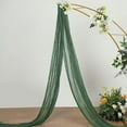 thumbnail image 1 of BalsaCircle 20 feet Olive Green Cotton Cheesecloth Fabric Backdrop Drape Curtain Panel Party Events Decorations Supplies, 1 of 8