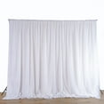 thumbnail image 1 of Balsa Circle 20 feet x 10 feet Fabric Backdrop Curtain White, 1 of 4