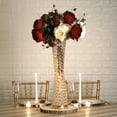 thumbnail image 1 of BalsaCircle 24" Faux Crystal Beaded Vase Centerpiece Gold, 1 of 7