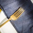 thumbnail image 1 of Balsa Circle 24 Pieces 8" Gold Metallic Disposable Plastic Forks Party Catering Tableware, 1 of 5