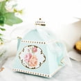 thumbnail image 1 of BalsaCircle 25 Mini Teapot 4" Turquoise Party Favor Boxes Ribbons Wedding Party Decorations, 1 of 8