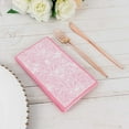 BalsaCircle 25 Pink Dinner Paper Napkins with Vintage Floral Print Party Events Home Decorations ...