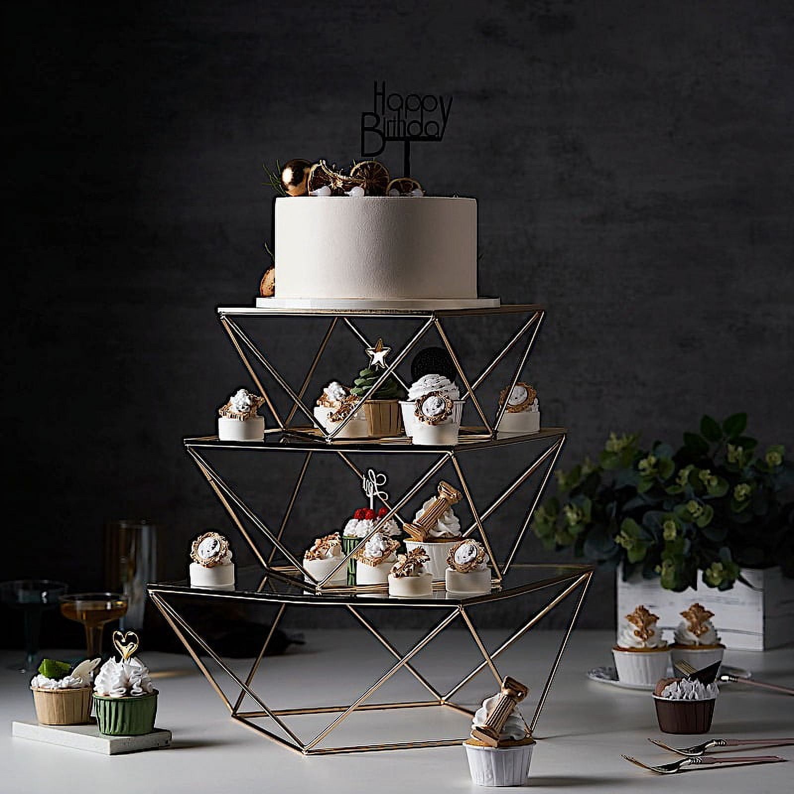 wedding supplies cake stand decorating metal