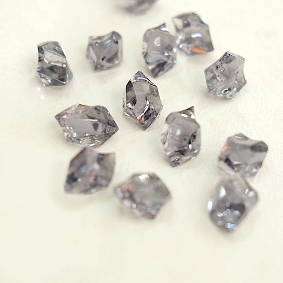 BalsaCircle 300 Acrylic Ice Crystal Like Pieces Blue