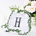 thumbnail image 1 of BalsaCircle 4" Black Solid Letter H Self-Adhesive Rhinestones Gems Sticker, 1 of 5